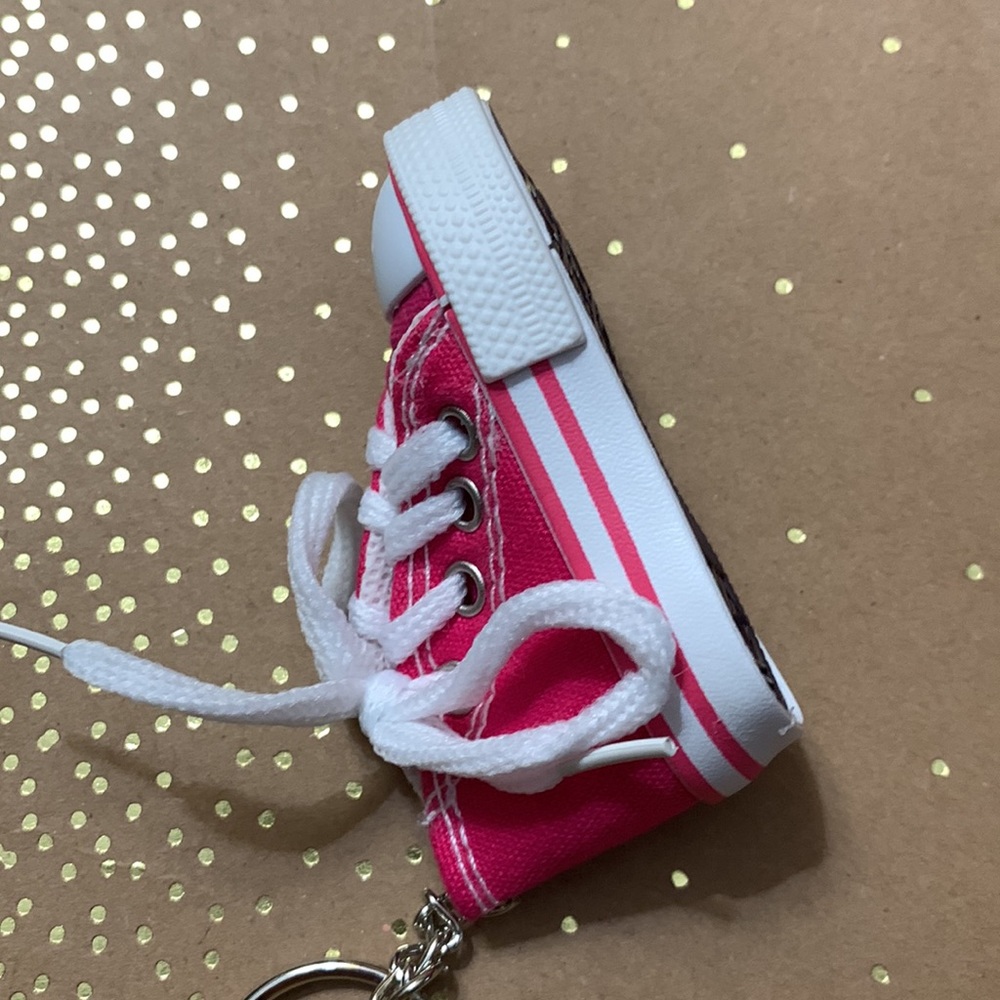High top sneaker keychain
